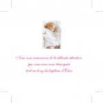 Remerciement blanc