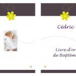 Livre d'or classique pour garçon