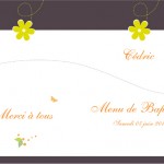 Menu classique pour garçon Menu classique pour garçon