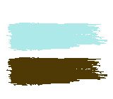 bapteme turquoise et chocolat