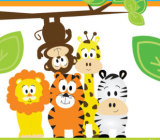 theme bapteme jungle