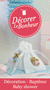 décoration de bapteme decorerlebonheur